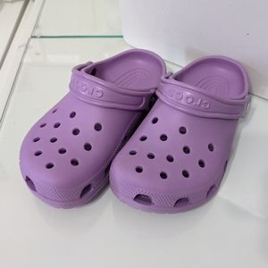 Lilac Crocs